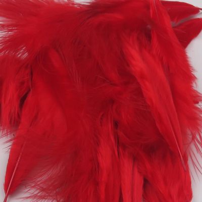 Hareline Fly Tying Mini Marabou - Red
