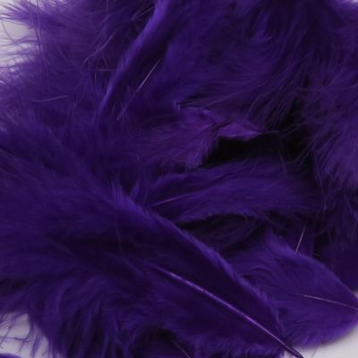 Hareline Fly Tying Mini Marabou - Purple