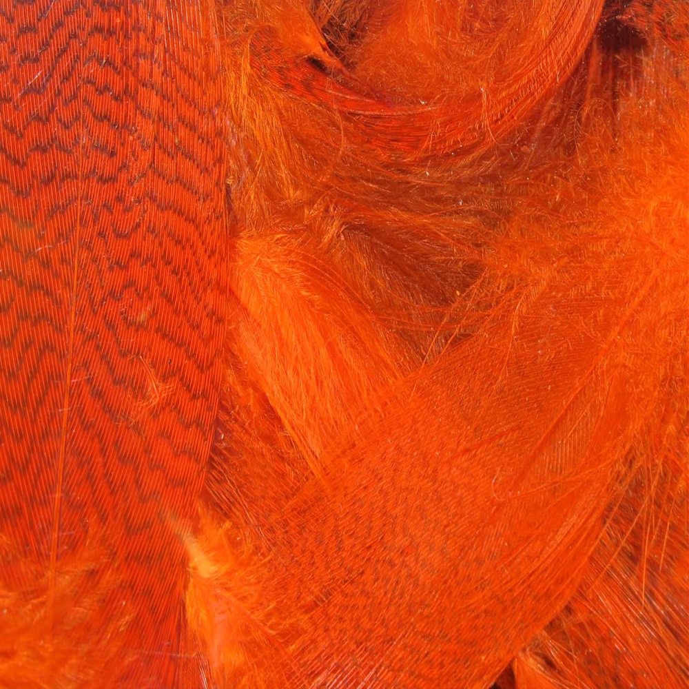 Hareline Fly Tying Mallard Flank - Orange