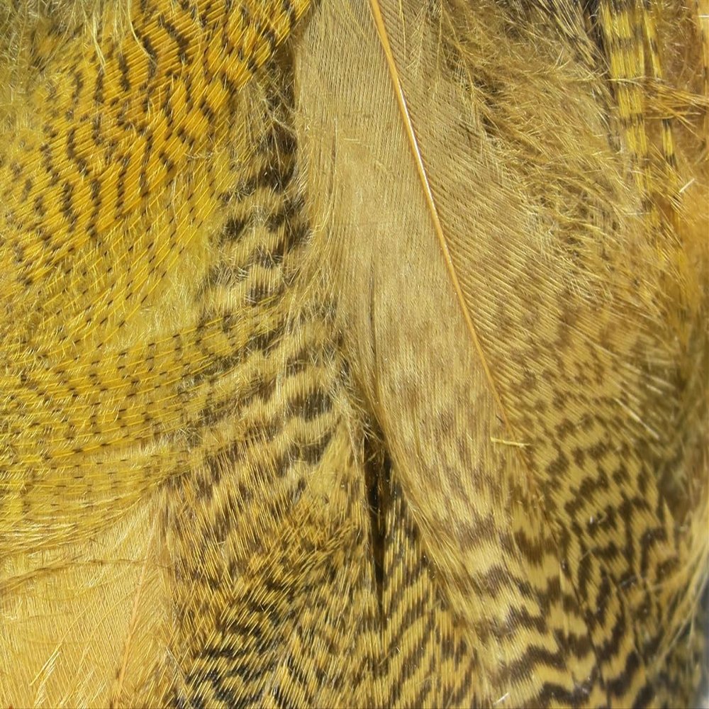 Hareline Fly Tying Mallard Flank - Woodduck tan