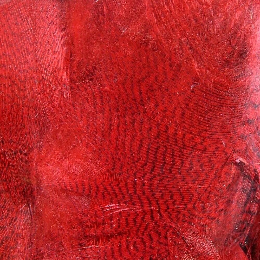 Hareline Fly Tying Mallard Flank - Red