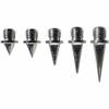 UPD Men's Modern 12mm Track Spikes, Grey view 1