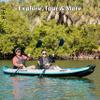 Sea Eagle 465FT Fasttrack Inflatable Kayak V-Bottom 15'3" -3 Person Touring Kayak -Built Bigger, Paddles Faster, Carries More. Light Weight (465FT 2 Person Pro Kayak Package) view 2