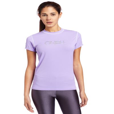 O'Neill Wetsuits Junior's 24-7 Short Sleeve Crew, Lilac, X-Large
