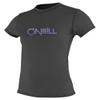 O'Neill Wetsuits Junior's 24-7 Short Sleeve Crew, Black, Large view 1