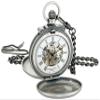 Charles-Hubert, Paris 3868-S Classic Collection Antiqued Finish Double Hunter Case Mechanical Pocket Watch view 1