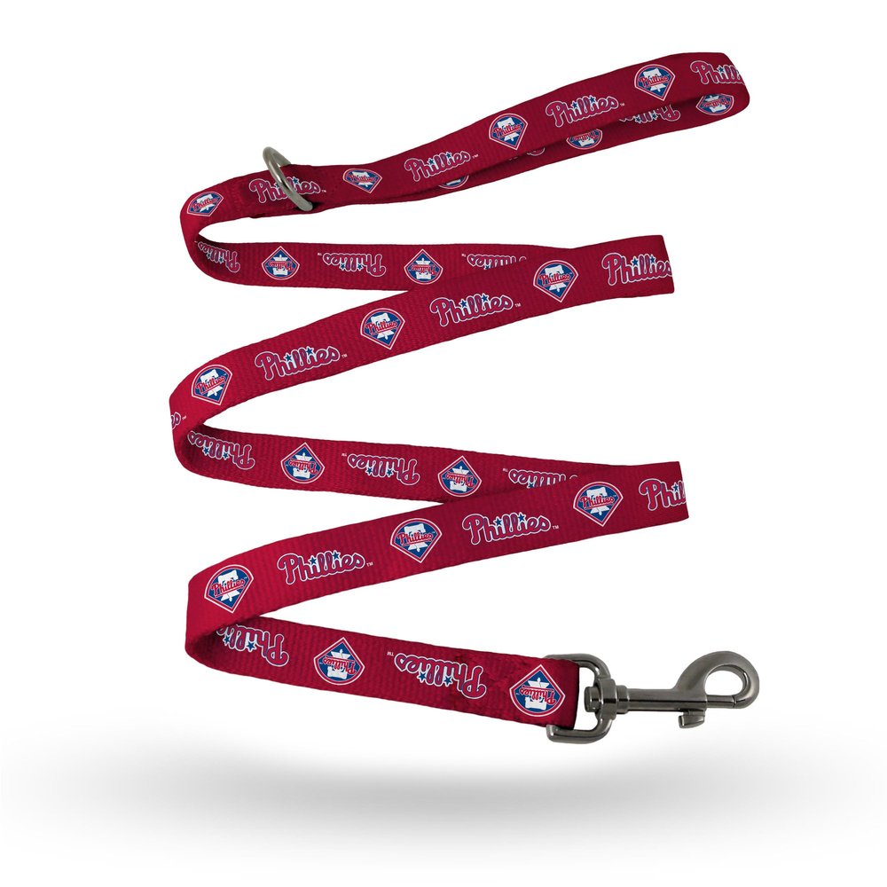 Rico Industries MLB Philadelphia Phillies Pet Leash, Size S/M, Team Color