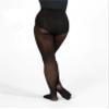 Body Wrappers C80 Girls Supplex Footed Tights (X-Small/Small, Black) view 3
