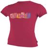 O'Neill Wetsuits Toddler Skins Short Sleeve Rash Tee, Rouge, 3 view 1