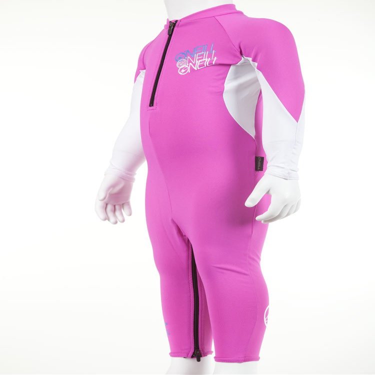 O'Neill Wetsuits O'Zone Infant Full Suit, Pink/White/Ruby, 6Medium