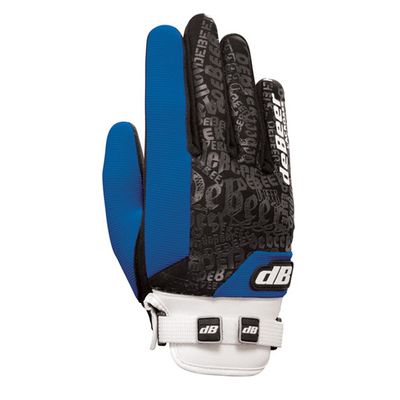 Debeer Lacrosse Fierce Glove (Black, Large )