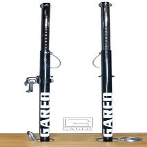 Gared OmniSteelTM Collegiate Telescopic Volleyball System Center Upright with Winch