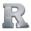 Elektroplate - Rutgers Scarlet Knights Chrome Auto Emblem view 1