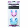 Franklin Sports Oral-Armor Just For Her Mouthguard with Case, Pink view 1
