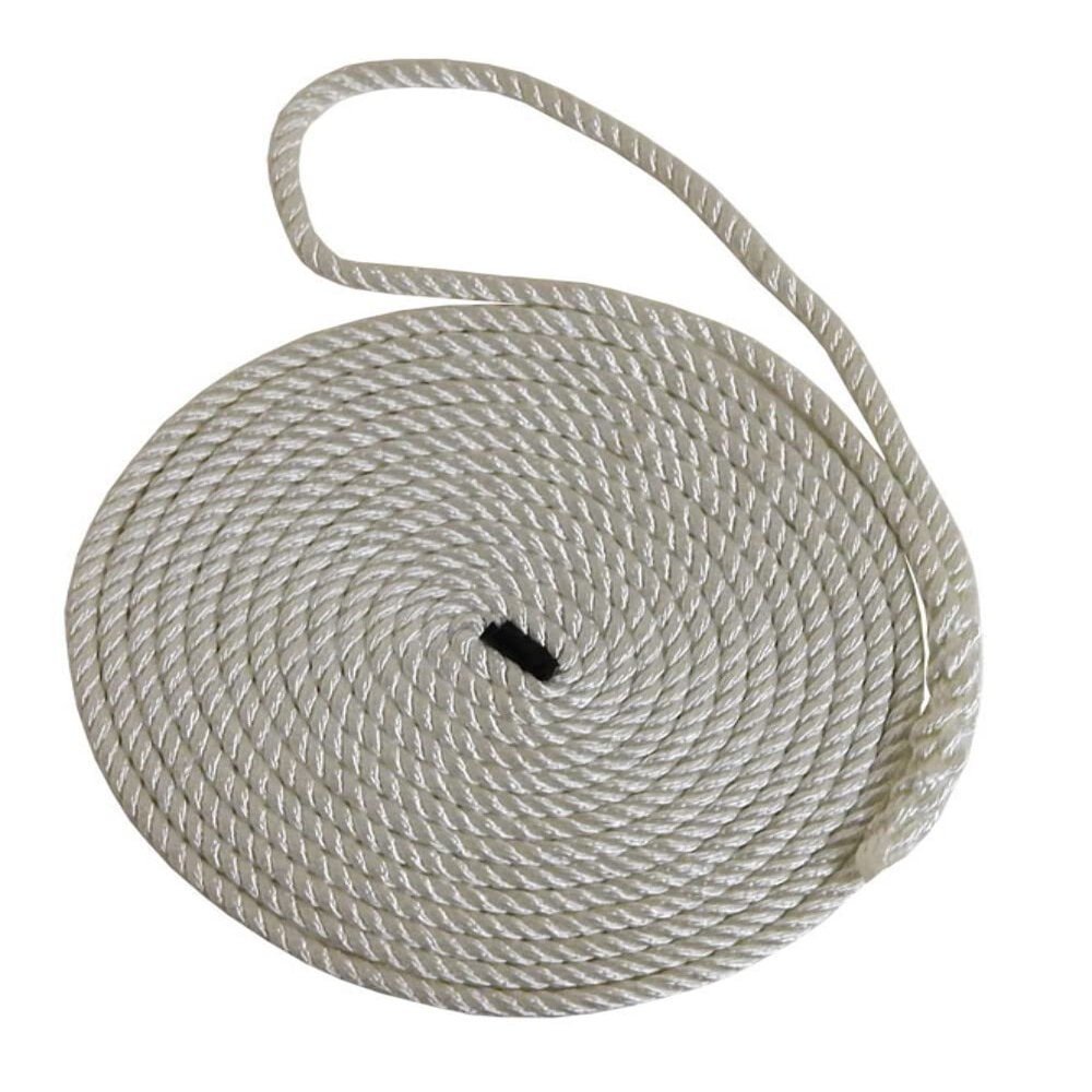 Buccaneer Rope Co. Twisted Nylon Dock Line 1/2x30