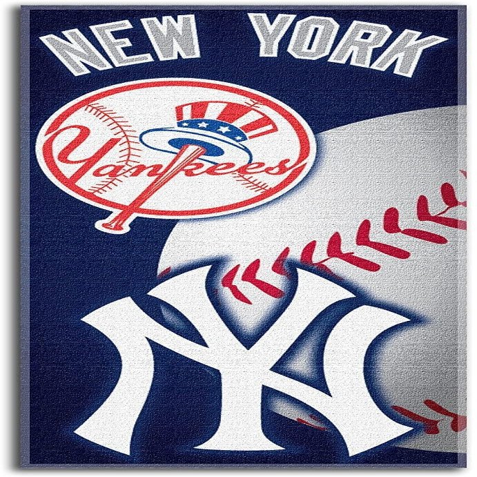 WinCraft New York Yankees Established 1903 Officially Licensed MLB Beach Towel, 28" x 58" 100% Cotton