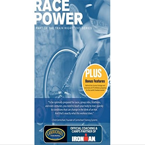 Carmichael Training Systems CTS Train Right Performance Series Race Power Cycling DVD - 2166-RP