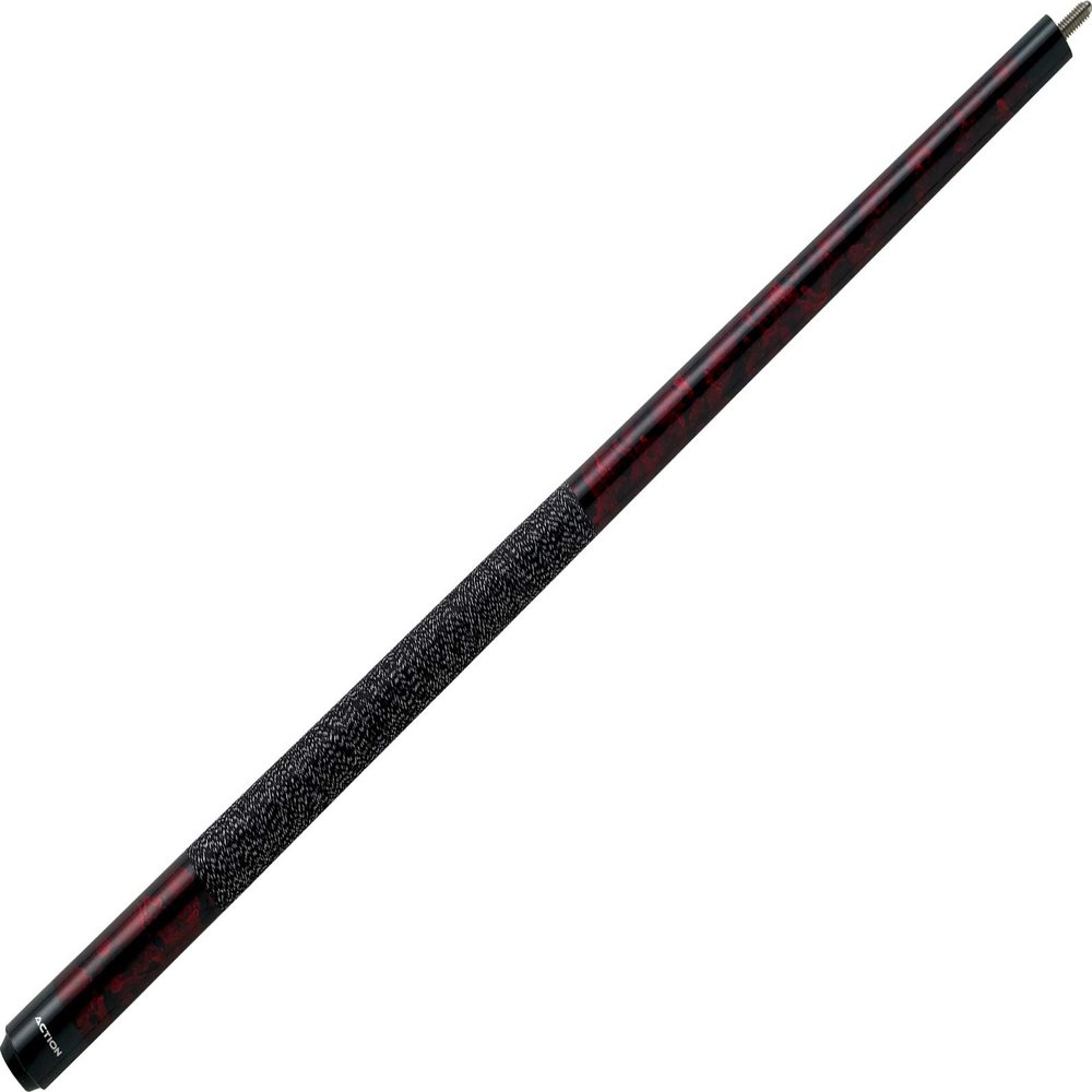 Action Kids JR09 Burgundy Marble w/Wrap 52" Junior Pool/Billiard Cue Stick