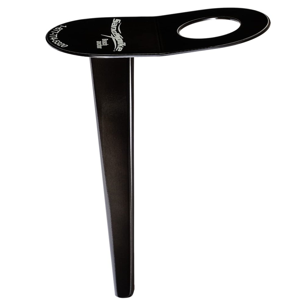 Sandspike Sand Boat PWC Anchor for Boat Heavy Duty Stakes Beach Anchor for Boating, Kayak Anchor, Ground Sand Spike Boat Anchors, Beach Boat Accessories Original Stakes (Black 15" x 3" x 5)