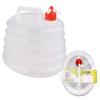 Schreuders Sport Unisex's 21VA Water Container, Transparent, One Size view 3