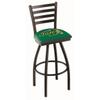 L014 North Dakota State 25" Swivel Counter Stool with Black Wrinkle Finish view 1