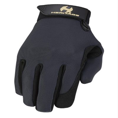 Heritage Performance Gloves, Size 6, Dark Grey