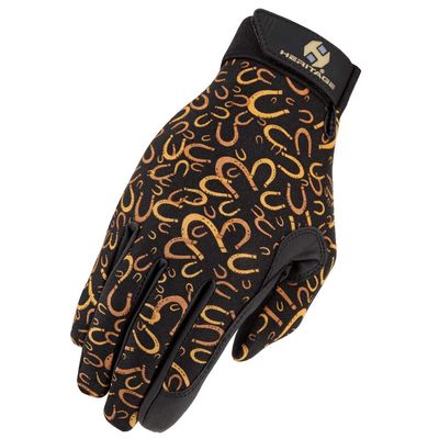 Heritage Performance Gloves, Size 5, Horseshoes