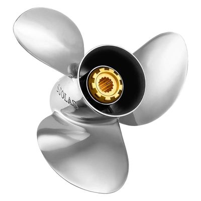 SOLAS New Saturn 3 Blade Stainless 11.38" Dia. X 12" Pitch SR