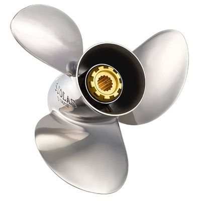 Solas 1531-145-15 Saturn Stainless Steel 3-Blade Propeller - RH, 14.5" Diameter x 15" Pitch