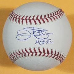Signed Fergie Jenkins Baseball - w HOF 91 - Autographed Baseballs