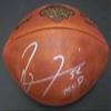 Autographed Ray Lewis Football w/ "MVP" Inscription - Autographed Footballs view 1
