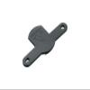 Topeak Tail Light Mount for Tubular Rack & MTX Beam Racks for Cycling Portability Accessories, Adults, Unisex, Black (Black), 80 mm/8.5 cm view 1