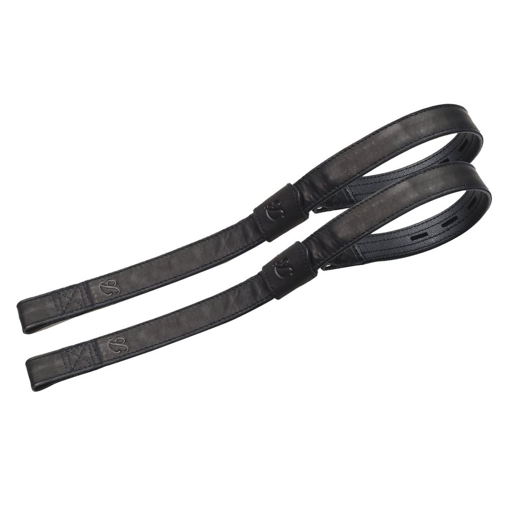 Bates Webbers Stirrup Leathers 24in Black