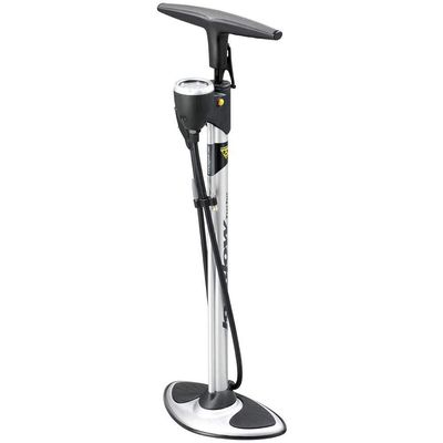 Topeak Joe Blow Turbo Floor Pump - Silver/Black