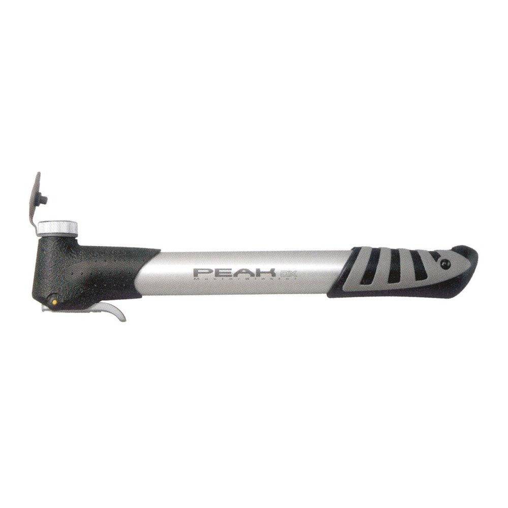 Topeak Peak DX II Mini Pump, Silver,25 x 5.9 x 3.2 cm