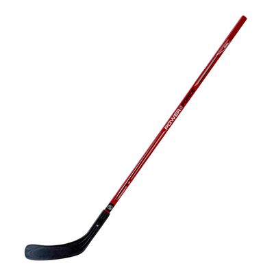 Franklin Sports NHL Power Force Kids Outdoor Hockey Stick - 52 Inch Junior Left Handed Stick for Street + Roller Hockey - Durable Wood Shaft + ABS Blade - Lefty - Assorted Colors