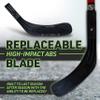 Franklin Sports NHL Power Force Kids Outdoor Hockey Stick - 52 Inch Junior Left Handed Stick for Street + Roller Hockey - Durable Wood Shaft + ABS Blade - Lefty - Assorted Colors view 3