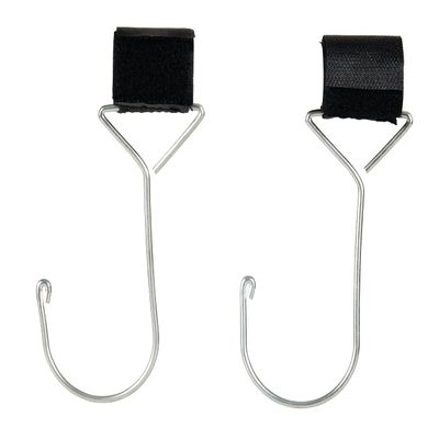 CLAM 8824 Hang Hook - 2 Pack, Silver