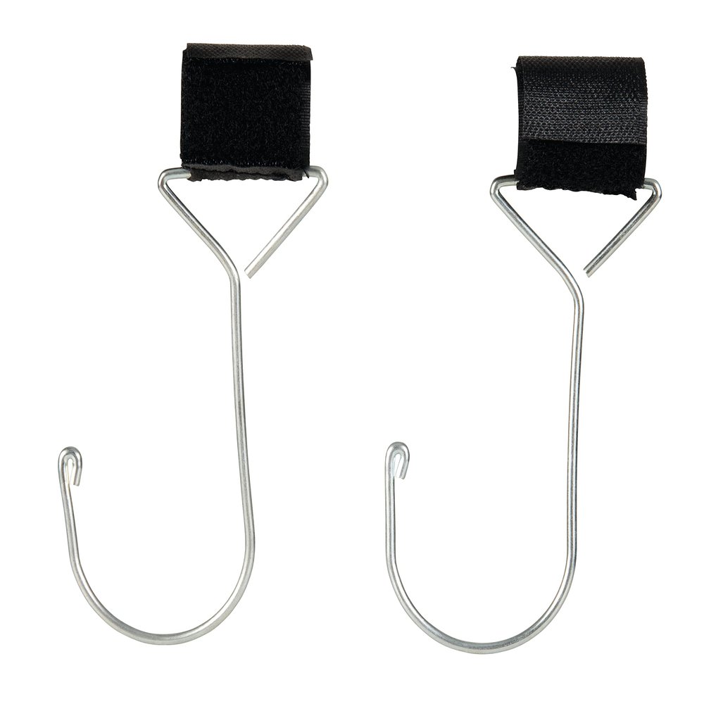 CLAM 8824 Hang Hook - 2 Pack, Silver