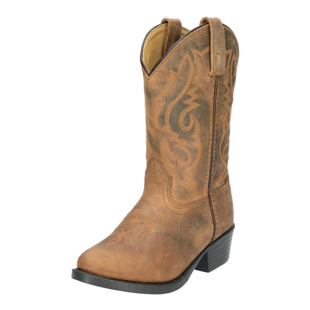 Kids Denver Leather 2W,Oil Distress Brown