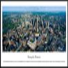 Minneapolis, Minnesota with Target Field - Blakeway Panoramas Skyline Posters with Standard Frame view 1