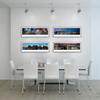 Minneapolis, Minnesota with Target Field - Blakeway Panoramas Skyline Posters with Standard Frame view 4