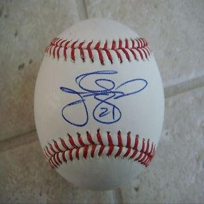 Jason Marquis Signed Baseball - cardinals Official - Autographed Baseballs