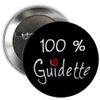 100% Guidette Jersey Shore Slang Fan 2.25 inch Pinback Button Badge view 1