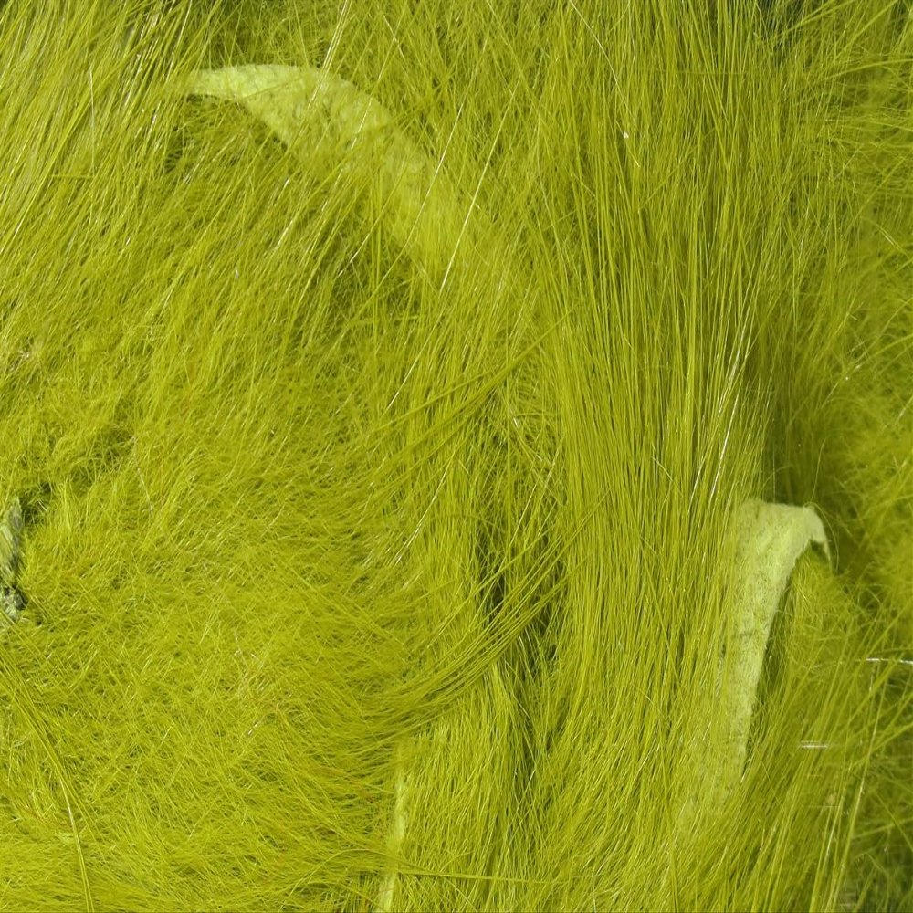 Hareline Fly Tying Micro Rabbit Strips - Olive