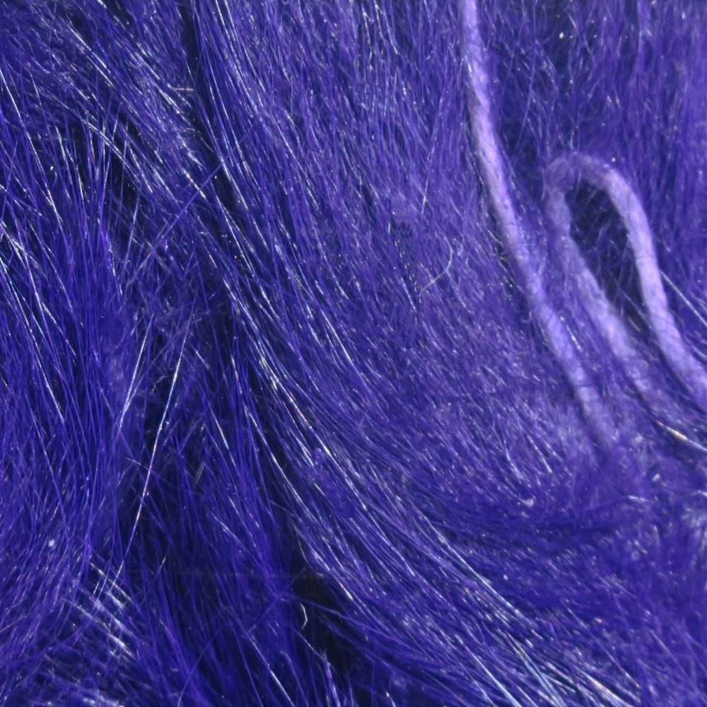 Hareline Fly Tying Micro Rabbit Strips - Purple