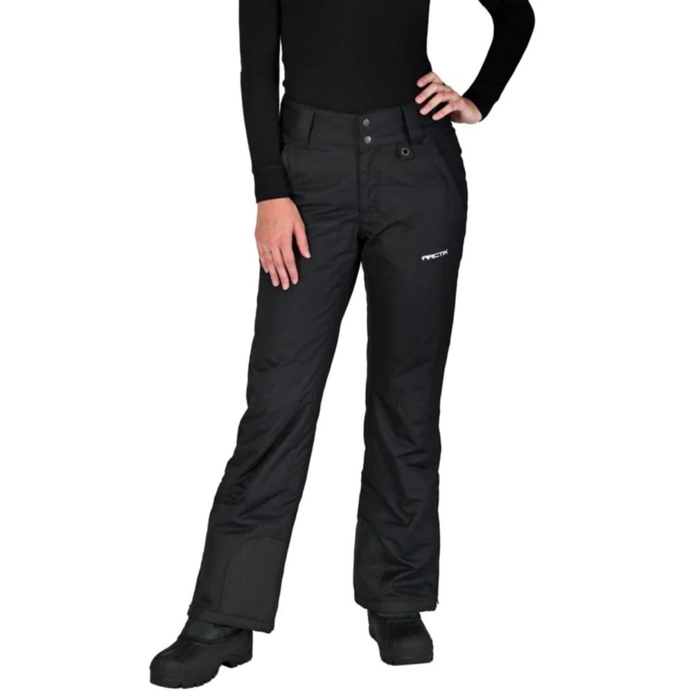 Arctix Women's Insulated Snow Pants, Black, Large