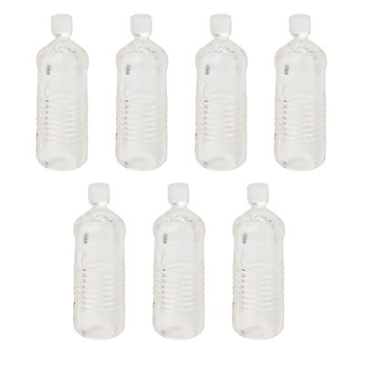 Set of 7 Small Water Bottles for Wrestling Action Figures