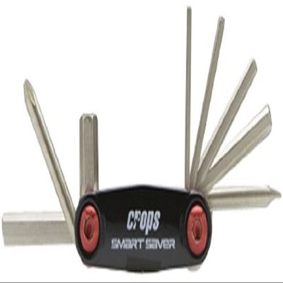 crops SMART SAVER MSSV-M Folding Tool, Black