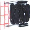 Home Court M819AS Volleyball Adjustable Boundary, Black, 8 m view 1